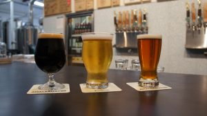 Beachwood brewing tasters