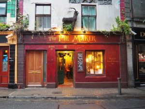 The outside of a restaurant called The Pie Maker in Galway, Ireland.