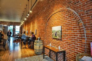 A view of the Walla Walla tasting room.