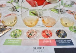 Four Gloria Ferrer wines.