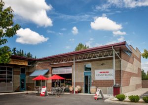 The Armstrong Family Winery tasting room in Woodinville, Washington.