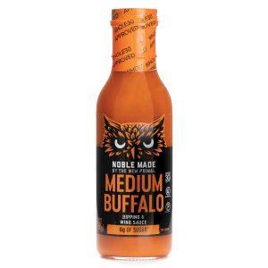 Photo of noble made buffalo sauce.