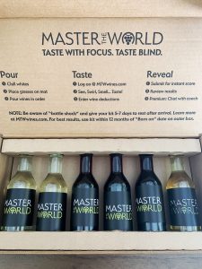 Blind wine tasting kit from Master the World