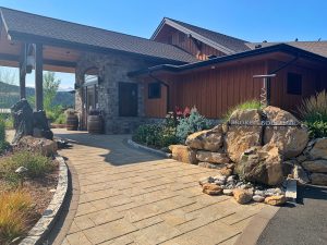 Entrance to the Stave and Stone tasting room. 